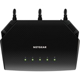 Netgear Nighthawk 4-Stream AX1800 WiFi 6 Router (RAX10) trådløs router Gigabit Ethernet Dual-band (2,4 GHz / 5 GHz) Sort Sort, Wi-Fi 6 (802.11ax), Dual-band (2,4 GHz / 5 GHz), Ethernet LAN, Sort, Bordplade router