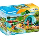PLAYMOBIL Family Fun Teltning, Bygge legetøj 