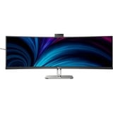 Philips 5000 series 49B2U5900CH/00 computerskærm 124 cm (48.8") 5120 x 1440 pixel Dual QHD LCD Sort, LED-skærm Sort/Sølv, 124 cm (48.8"), 5120 x 1440 pixel, Dual QHD, LCD, 4 ms, Sort