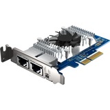 QNAP QXG-10G2T-X710 netværkskort Intern Ethernet 1000 Mbit/s Intern, Ledningsført, PCI Express, Ethernet, 1000 Mbit/s