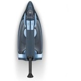 Rowenta DW4320 Tør & dampstrygejern Microsteam 300 Laser-strygesål 2500 W Blå mørk grå/Blå, Tør & dampstrygejern, Microsteam 300 Laser-strygesål, 2 m, 160 g/min, Blå, 40 g/min