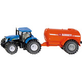 SIKU FARMER New Holland med Abbey gyllevogn, Model køretøj 