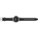 Samsung Galaxy Watch 8 Classic 3,3 cm (1.3") AMOLED 46 mm Digital 438 x 438 pixel Berøringsskærm 4G Sølv Wi-Fi GPS (satellit), SmartWatch Sort, 3,3 cm (1.3"), AMOLED, Berøringsskærm, 64 GB, GPS (satellit), 63,5 g