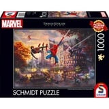 Schmidt Spiele Thomas Kinkade Studios: Marvel Spider-Man & Friends - The Ultimate Alliance, Puslespil 