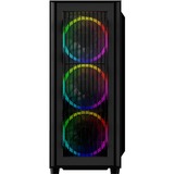 Sharkoon RGB WAVE, Towerkabinet Sort