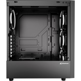 Sharkoon RGB WAVE, Towerkabinet Sort