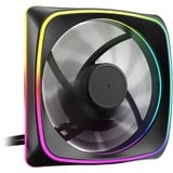 Sharkoon SHARK Lights RGB PWM, Sag fan Sort