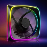 Sharkoon SHARK Lights RGB PWM, Sag fan Sort