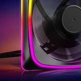 Sharkoon SHARK Lights RGB PWM, Sag fan Sort