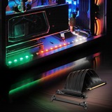 Sharkoon Vertical Graphics Card Kit 4.0 0,25 m, Riser kort Sort, 0,25 m, PCI-E x16 (Gen 4.0), PCI-E x16 (Gen 4.0), Videokort, ELITE SHARK CA200, ELITE SHARK CA300, TG7M RGB