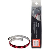 SilverStone SST-LS01 LED strip Rød 3,6 W Rød, 12f, 30 cm, 22 g