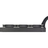 SilverStone SST-XE360PDD, Vandkøling Sort/Sølv