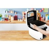 Tefal Super Uno FR314030 frituregryde Hvid, Deep friture Hvid/Sort, Frituregryde, 1,5 kg, 2,2 L, Kulfiber, Kina, Hvid