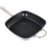WMF 0748446021 Bradepande Firkant, Stegepande rustfrit stål/antracit, Firkant, Bradepande, Rustfrit stål, CeraProtect, 400 °C, Rustfrit stål