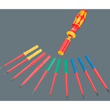 Wera Kraftform Kompakt VDE 15 Torque extra slim 1 Tool Finder, 15 dele, Skruetrækker Rød/Gul