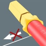 Wera Kraftform Kompakt VDE 15 Torque extra slim 1 Tool Finder, 15 dele, Skruetrækker Rød/Gul