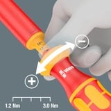 Wera Kraftform Kompakt VDE 15 Torque extra slim 1 Tool Finder, 15 dele, Skruetrækker Rød/Gul