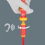 Wera Kraftform Kompakt VDE 15 Torque extra slim 1 Tool Finder, 15 dele, Skruetrækker Rød/Gul