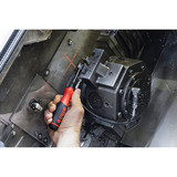 Wiha Skruetrækker med bit-holder SoftFinish, 1/4" Sort/Rød