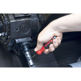 Wiha Skruetrækker med bit-holder SoftFinish, 1/4" Sort/Rød