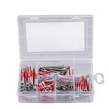 fischer Praktiske hjælpere Fugtigt & Udendørs, Rustfrit stål, Dyvel Lys grå/Rød