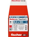 fischer Spånpladeskrue PowerFast II 8,0x180 forsænket TX 