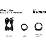 iiyama GB2591HSU-B1, Gaming Skærm Sort (mat)