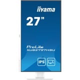 iiyama ProLite XUB2797HSU-W2 computerskærm 68,6 cm (27") 1920 x 1080 pixel Fuld HD LED Hvid, LED-skærm hvid (mat), 68,6 cm (27"), 1920 x 1080 pixel, Fuld HD, LED, 1 ms, Hvid