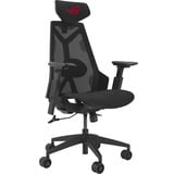 ASUS ROG Destrier Core Universal gamingstol Polstret sæde Sort, Spil pladser Sort, Universal gamingstol, 150 kg, Polstret sæde, Ryglæn i net, 165 cm, 185 cm