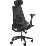 ASUS ROG Destrier Core Universal gamingstol Polstret sæde Sort, Spil pladser Sort, Universal gamingstol, 150 kg, Polstret sæde, Ryglæn i net, 165 cm, 185 cm