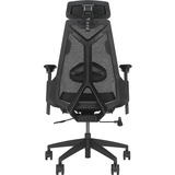 ASUS ROG Destrier Core Universal gamingstol Polstret sæde Sort, Spil pladser Sort, Universal gamingstol, 150 kg, Polstret sæde, Ryglæn i net, 165 cm, 185 cm