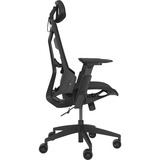 ASUS ROG Destrier Core Universal gamingstol Polstret sæde Sort, Spil pladser Sort, Universal gamingstol, 150 kg, Polstret sæde, Ryglæn i net, 165 cm, 185 cm