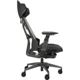 ASUS ROG Destrier Ergo Trådsæde Ryglæn med trådnet, Spil pladser Sort/grå, Trådsæde, Ryglæn med trådnet, Sort, Grå, Aluminium, Sort