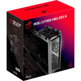 ASUS ROG Strix Helios II GX601S Midi Tower Sort, Towerkabinet Sort, Midi Tower, PC, Sort, ATX, EATX, micro ATX, Mini-ITX, Aluminium, Hærdet glas, Spil