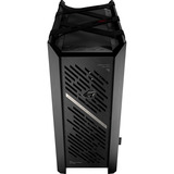 ASUS ROG Strix Helios II GX601S Midi Tower Sort, Towerkabinet Sort, Midi Tower, PC, Sort, ATX, EATX, micro ATX, Mini-ITX, Aluminium, Hærdet glas, Spil