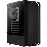 Aerocool Bionic Midi Tower Sort, Towerkabinet Sort, Midi Tower, PC, Sort, ATX, micro ATX, Mini-ITX, Acrylonitrilbutadienstyren, SPCC, Spil