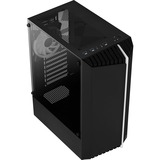 Aerocool Bionic Midi Tower Sort, Towerkabinet Sort, Midi Tower, PC, Sort, ATX, micro ATX, Mini-ITX, Acrylonitrilbutadienstyren, SPCC, Spil