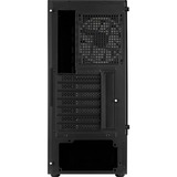 Aerocool Bionic Midi Tower Sort, Towerkabinet Sort, Midi Tower, PC, Sort, ATX, micro ATX, Mini-ITX, Acrylonitrilbutadienstyren, SPCC, Spil