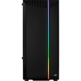 Aerocool Bionic Midi Tower Sort, Towerkabinet Sort, Midi Tower, PC, Sort, ATX, micro ATX, Mini-ITX, Acrylonitrilbutadienstyren, SPCC, Spil