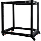Alphacool ES 19" Open Frame Serverrack, Rack server kabinet Sort