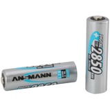 Ansmann 5035092 husholdningsbatteri Nikkel-Metalhydrid (NiMH) Nikkel-Metalhydrid (NiMH), 4 stk, 2850 mAh, Sølv, 14.5 x 50.5