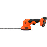 BLACK+DECKER Batteridrevet græssaks og busksaks BCSS18D1, 18 Volt, Græs sakse Orange