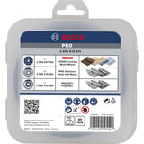 Bosch 2 608 619 374 tilbehør vinkelsliber Skæreskive Skæreskive, Hårdt træ, Plast, Rustfrit stål, Stål, Træ med søm, 12,5 cm, Bosch, 2,22 cm, Sort, Blå, Hvid