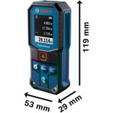 Bosch GLM 40-31 Professional, 0601075000, Afstandsmåler Blå/Sort