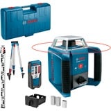 Bosch GRL 400 H Rotationsniveau 400 m 635 nm (< 1 mW), Roterende laser Blå, 400 m, 0,08 mm/m, 5°, 600 rpm, Rød, 635 nm (< 1 mW)
