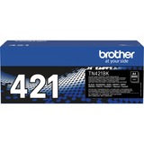 Brother TN-421BK tonerpatron 1 stk Original Sort Sort, 1 stk