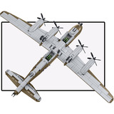 COBI Boeing B-29 Superfortress, Bygge legetøj 