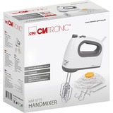 Clatronic 263970, Håndmikser Hvid/grå