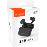 Creative Zen Air 2, Hovedtelefoner Sort