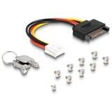 DeLOCK Slim Bay udskiftningsramme til 4 x M.2 NVMe SSD med Slim SAS SFF-8654 forbindelse, Indramning 